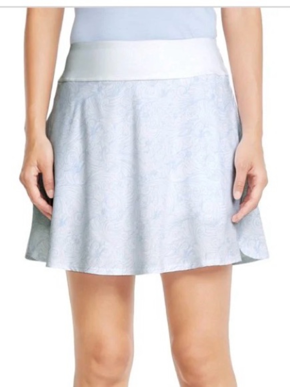 NWT 🌼Puma Light Blue Floral Golf Skirt skort medium new